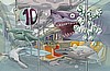 10 Sharks in a Subway Car